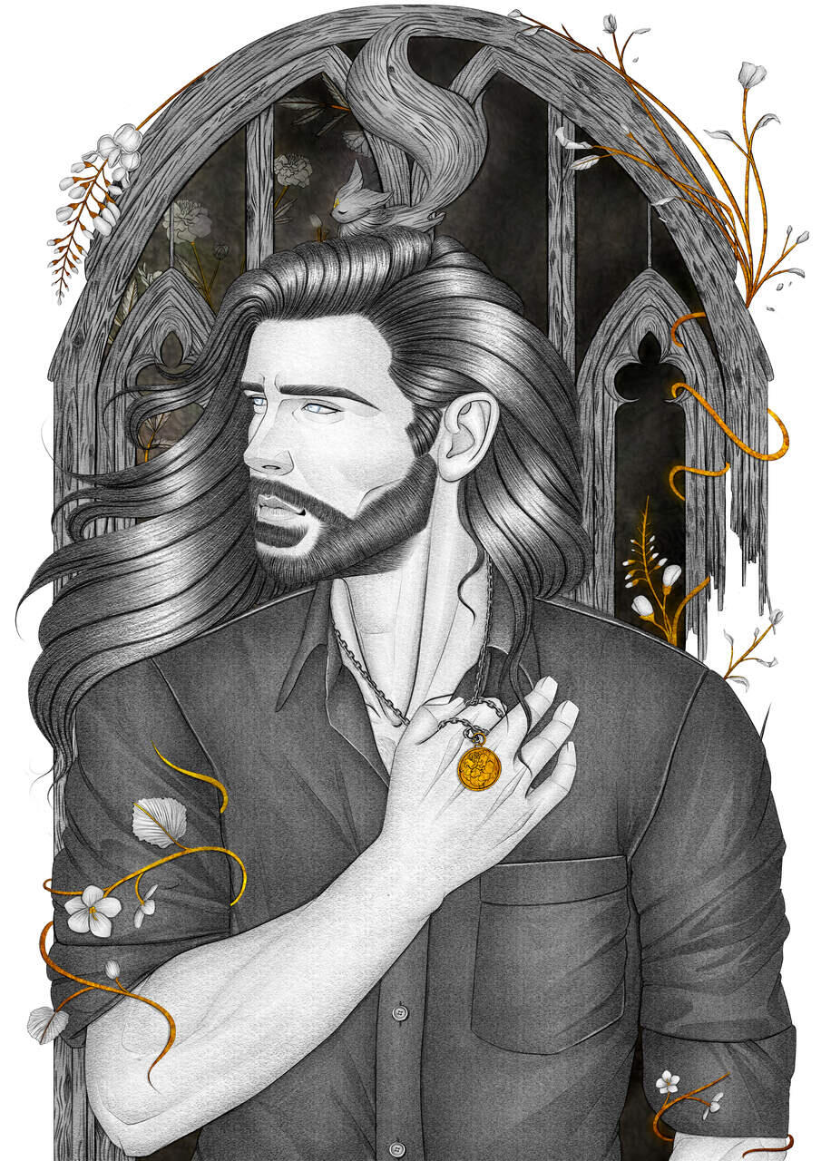 Clarissa from Of The Curse or The Crown by @vblacey.books 2025