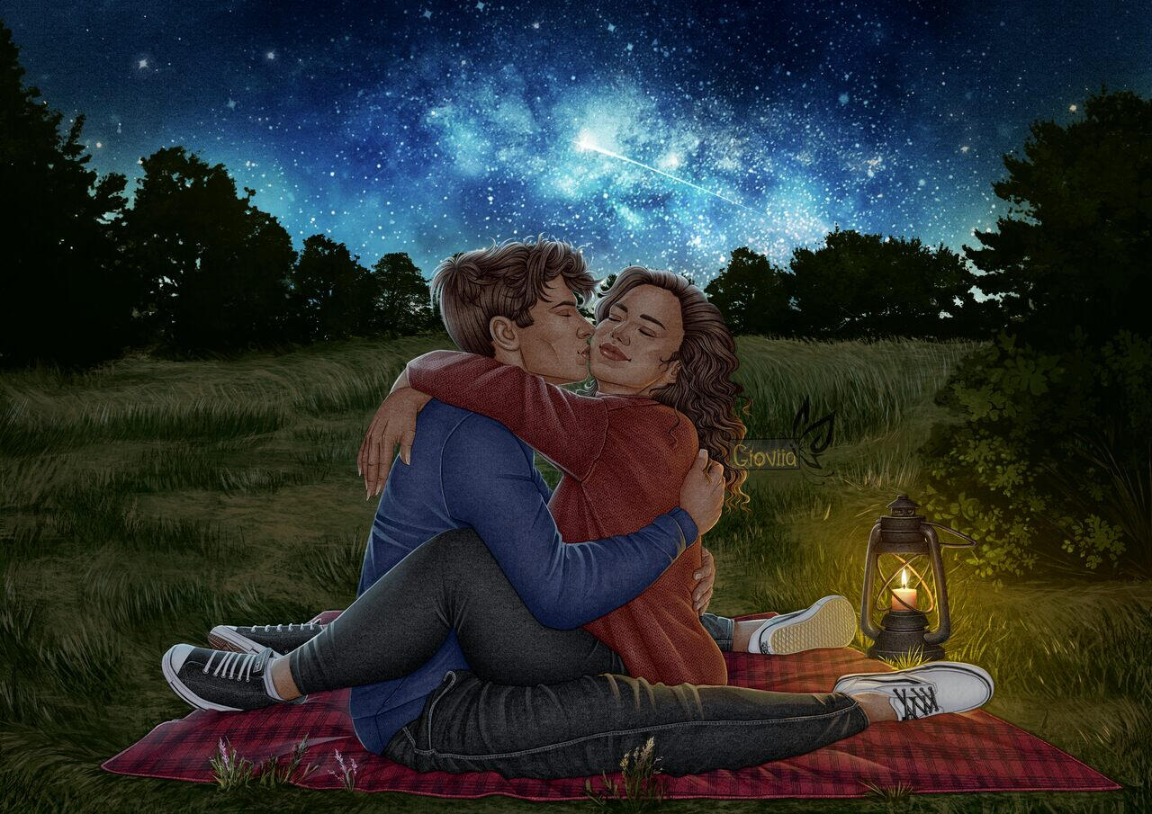 Cassie and Wylder from the book Wild &amp; Free by @authorcnrudy 2025