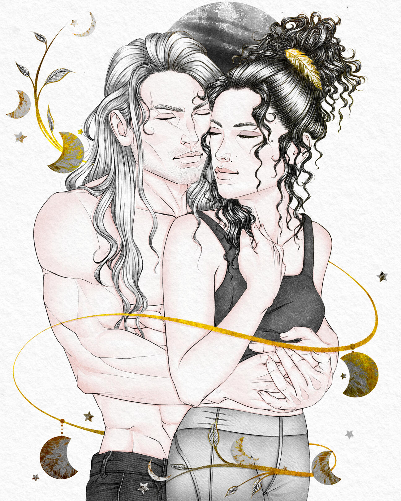Ellis and Sterling from These Dangerous Fates by @whitneyspradlingauthor 2023
