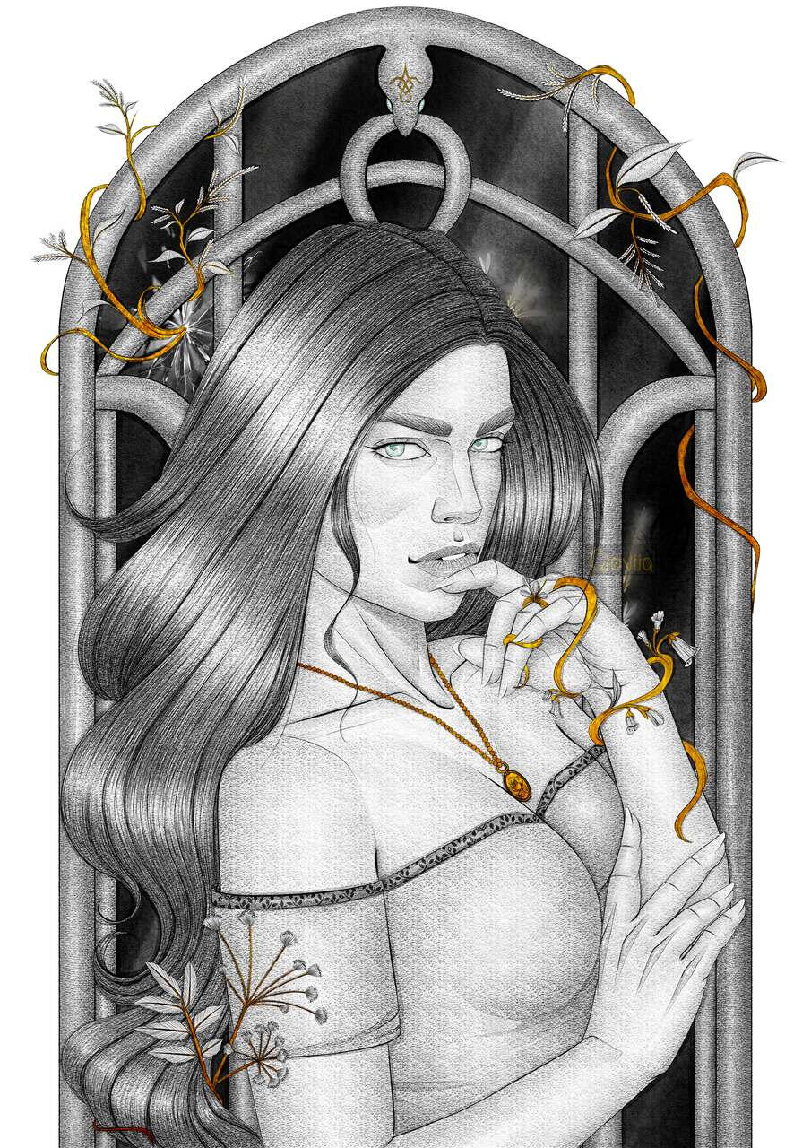 Rose from In The Wake of The Wicked by @vblacey.books 2024