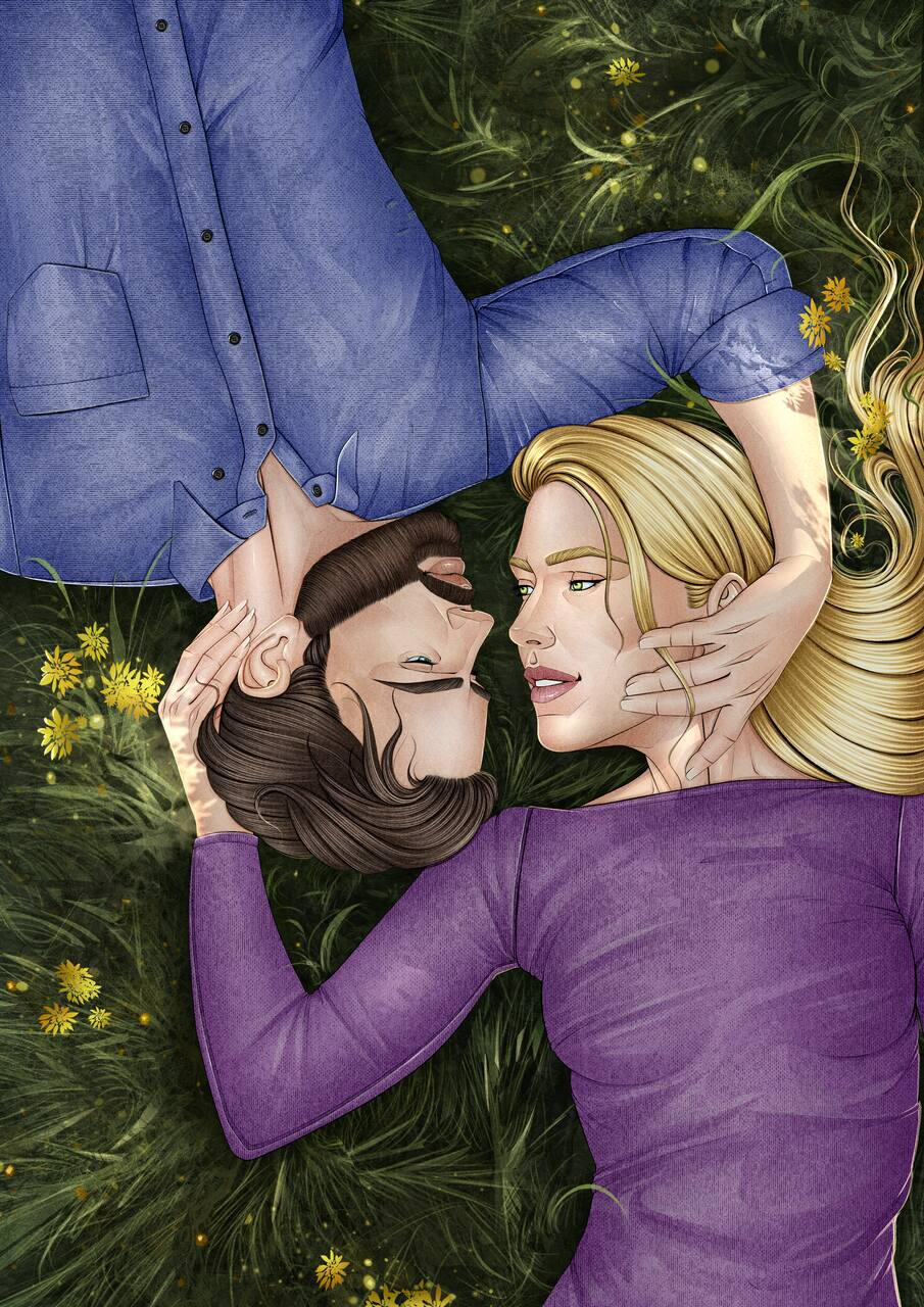 Lyla and Parker from the book Broken &amp; Torn by @authorcnrudy 2025