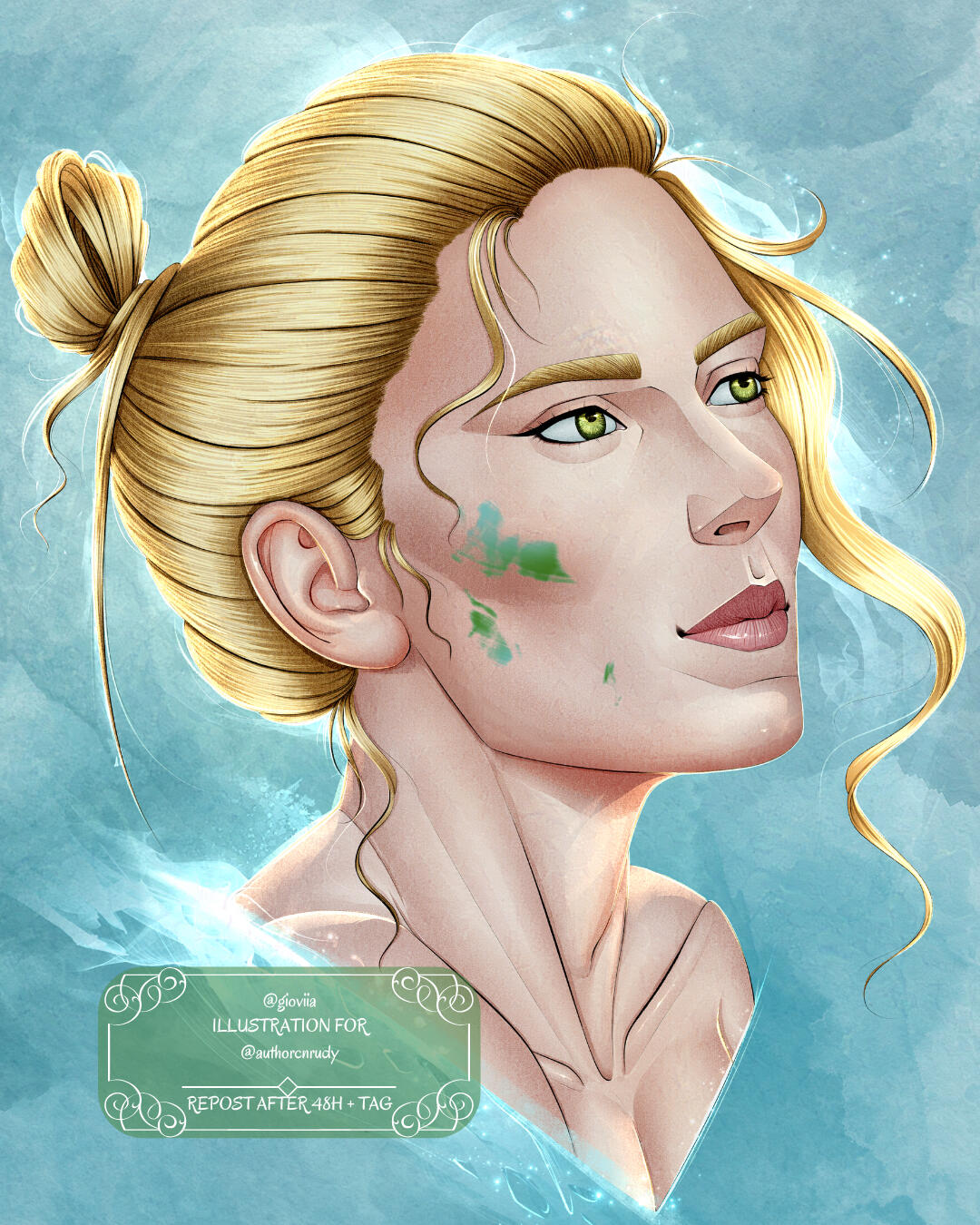 Lyla from the book Broken &amp; Torn by @authorcnrudy 2024