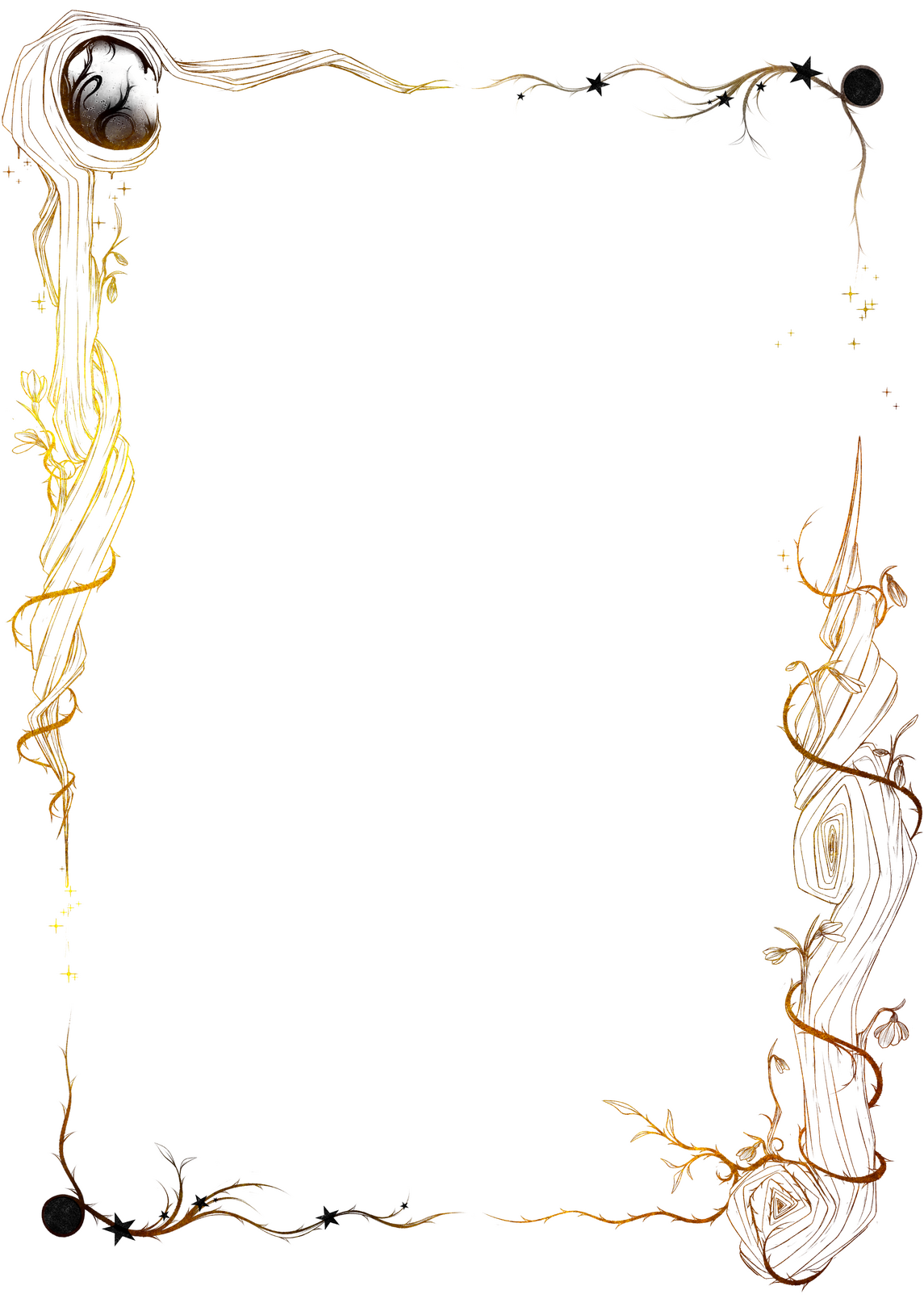 Frame for the book Threaded by Tay Rose